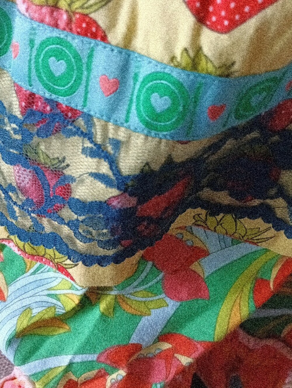 Matilda Jane Yellow Strawberry Tiered Sleeveless Top with Coordinating Pants - Picture 5 of 15